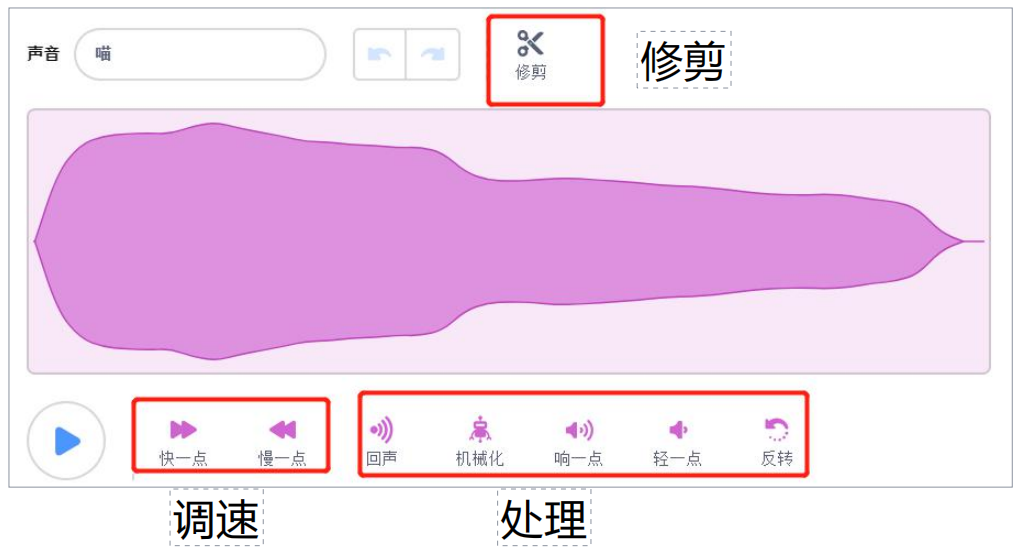 5、（3）声音的处理-scratch教程-Scratch作品|教程|素材_ScratchTop少儿编程网